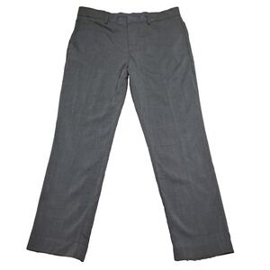 Perry Ellis Portfolio Dress Pants Men's Size 34x30 Slim Fit Flat Front Office